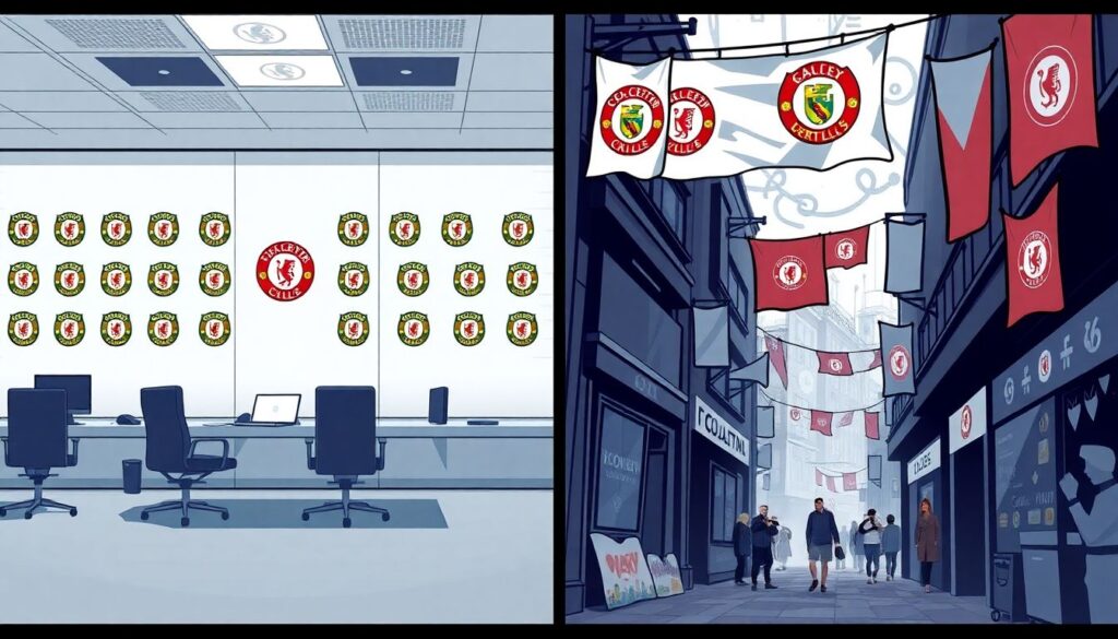 Эмблемы и символика столичных клубов в дерби - иллюстрация