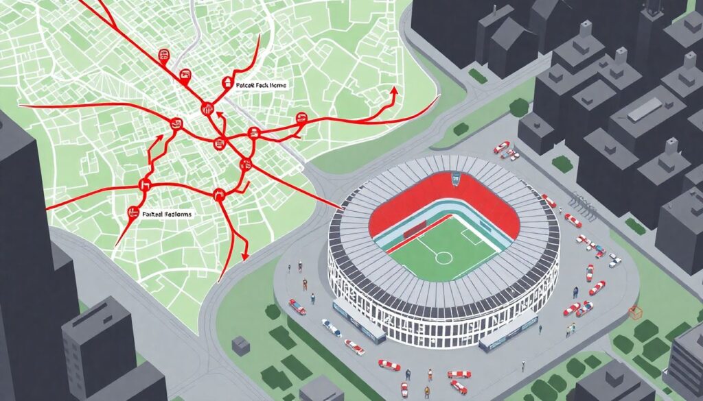 Роль городской инфраструктуры в развитии дерби столичного уровня - иллюстрация
