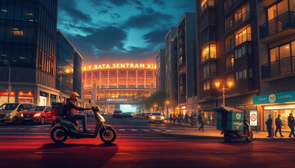 Болельщики против керриеров: городское противостояние - иллюстрация