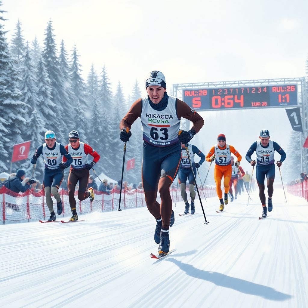 Иван Горбунов выиграл классический спринт Кубка России в Сыктывкаре после травмы