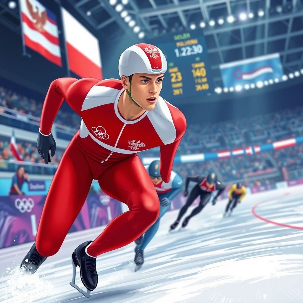 Русский конькобежец Владимир Семирунний: серебро Олимпиады 2026 для Польши