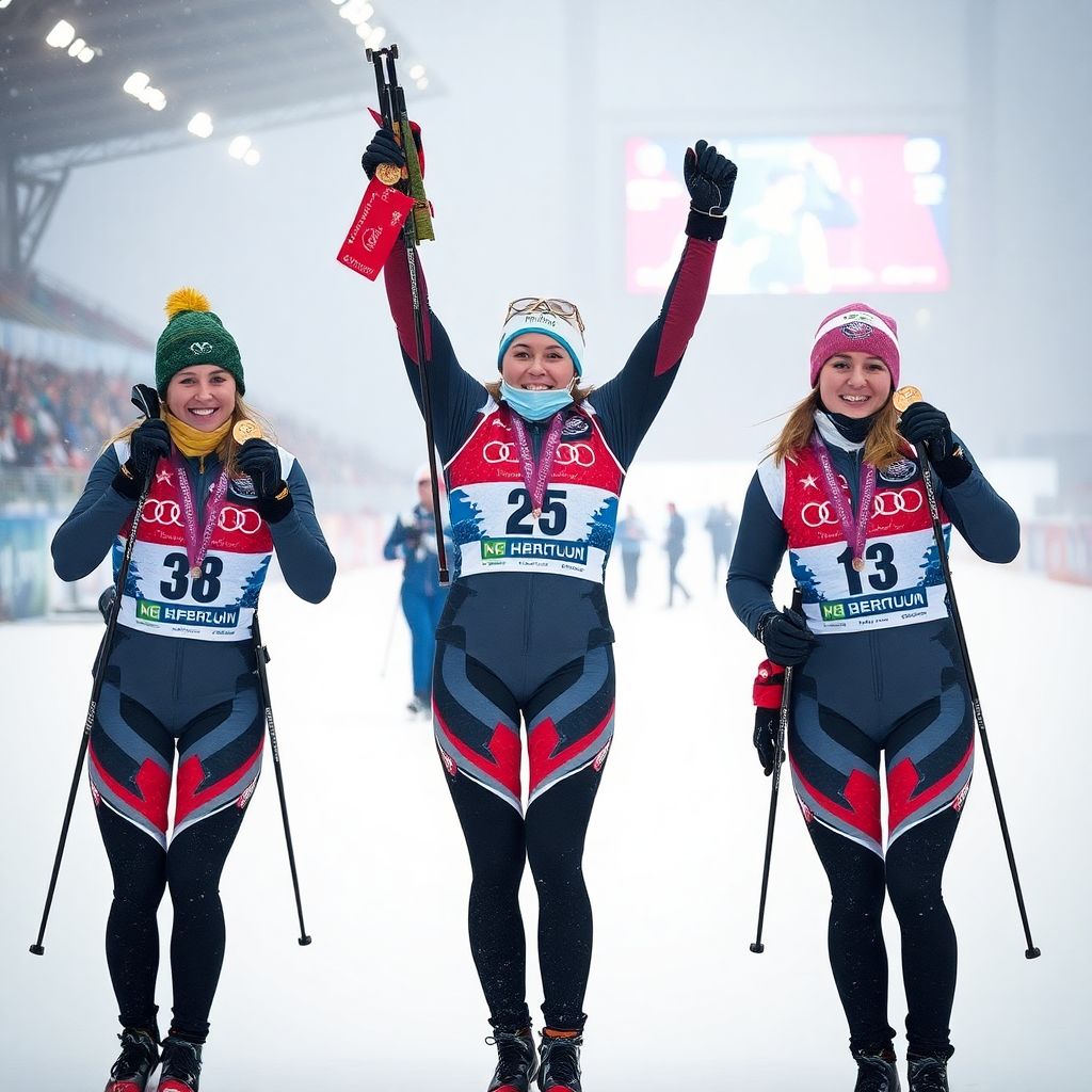 Биатлон: Чемпионат России‑2026, женский суперспринт в Тюмени — триумф Наталии Шевченко