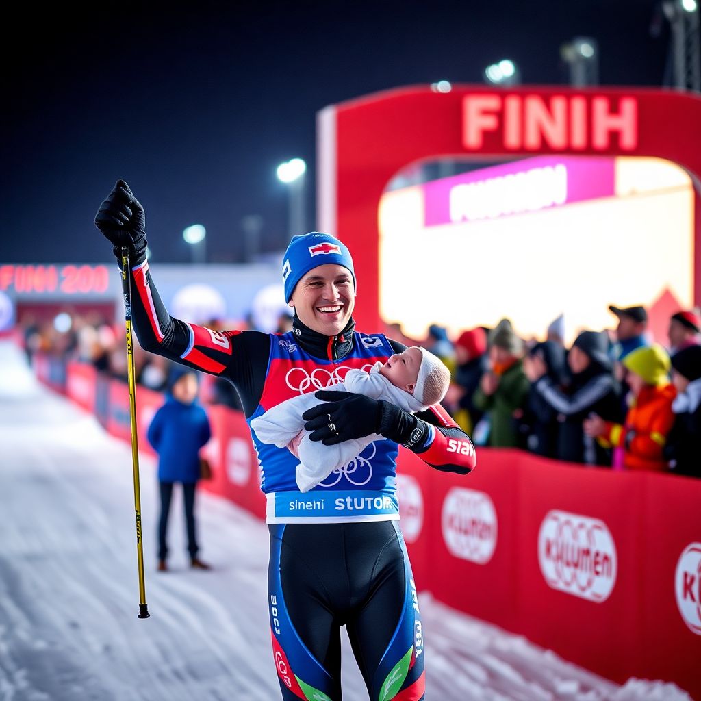 Александр Корнев выиграл золото суперспринта ЧР по биатлону в Тюмени