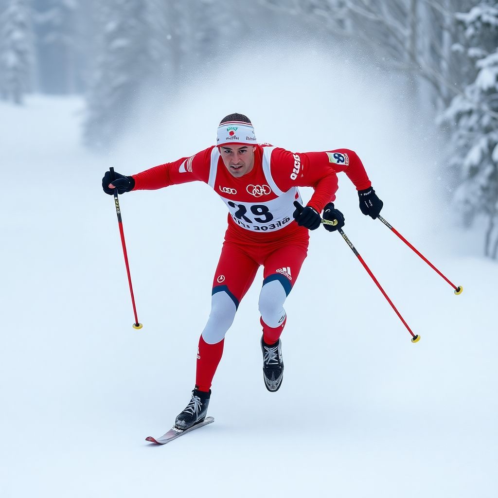 Большунов выиграл марафон 70 км на чемпионате России после спорного эпизода